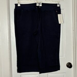Danskin Navy Blue Crop Sweatpants 3X NWT
